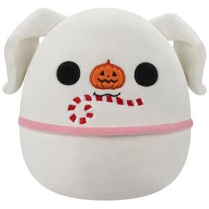Squishmallows The Nightmare Before Christmas Zero Candy Cane Plush 8”